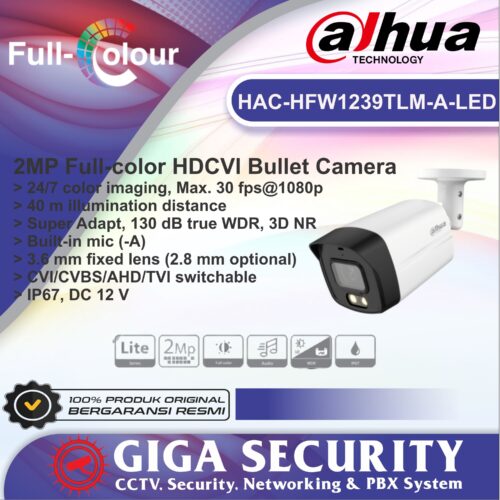 HAC-HFW1239TLM-A-LED